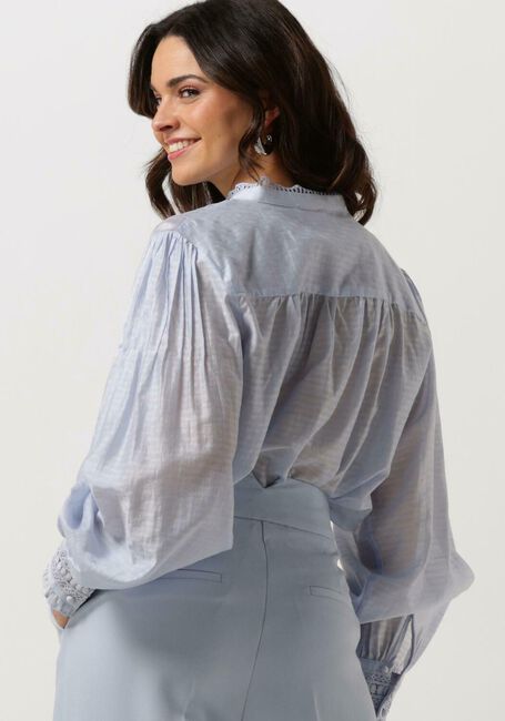 AAIKO CARLITA TEN 614 Blouses en bleu - large