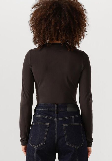 CO'COUTURE Haut CAMILLA DRAPE LONGSLEEVE BLOUSE Anthracite - large