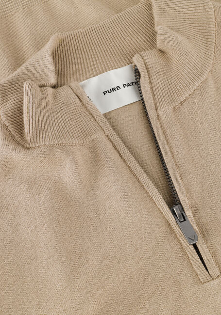 PURE PATH ESSENTIAL KNITWEAR HALFZIP SWEATER PURE PATH ESSENTIAL KNITWEAR HALFZIP SWEATER - large
