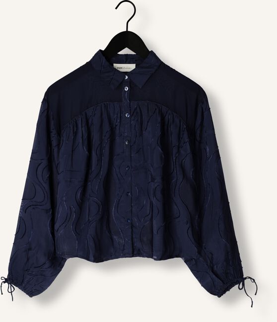 Blauwe POM AMSTERDAM  JAQCUARD MIDNIGHT BLUE Blauwe POM AMSTERDAM  JAQCUARD MIDNIGHT BLUE - large