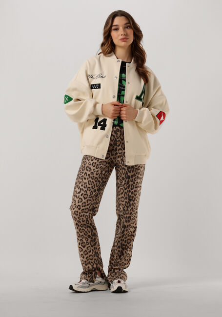 Zwarte ALIX THE LABEL T-shirt LADIES KNITTED ON TOUR T-SHIRT - large