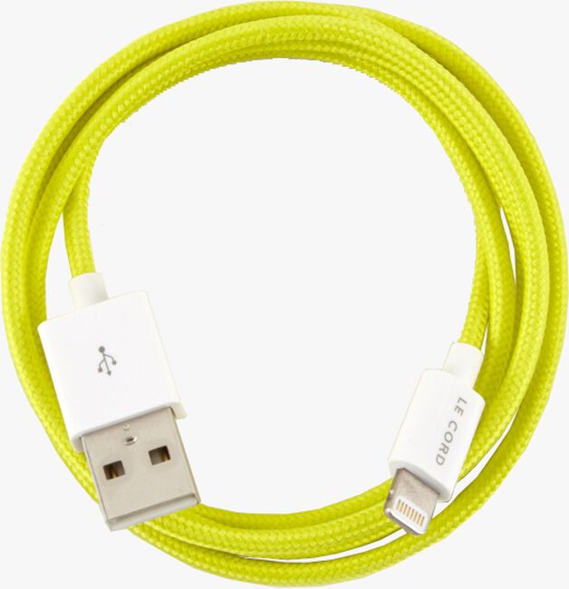 LE CORD Cable de charge SYNC CABLE 1.2 en jaune - large