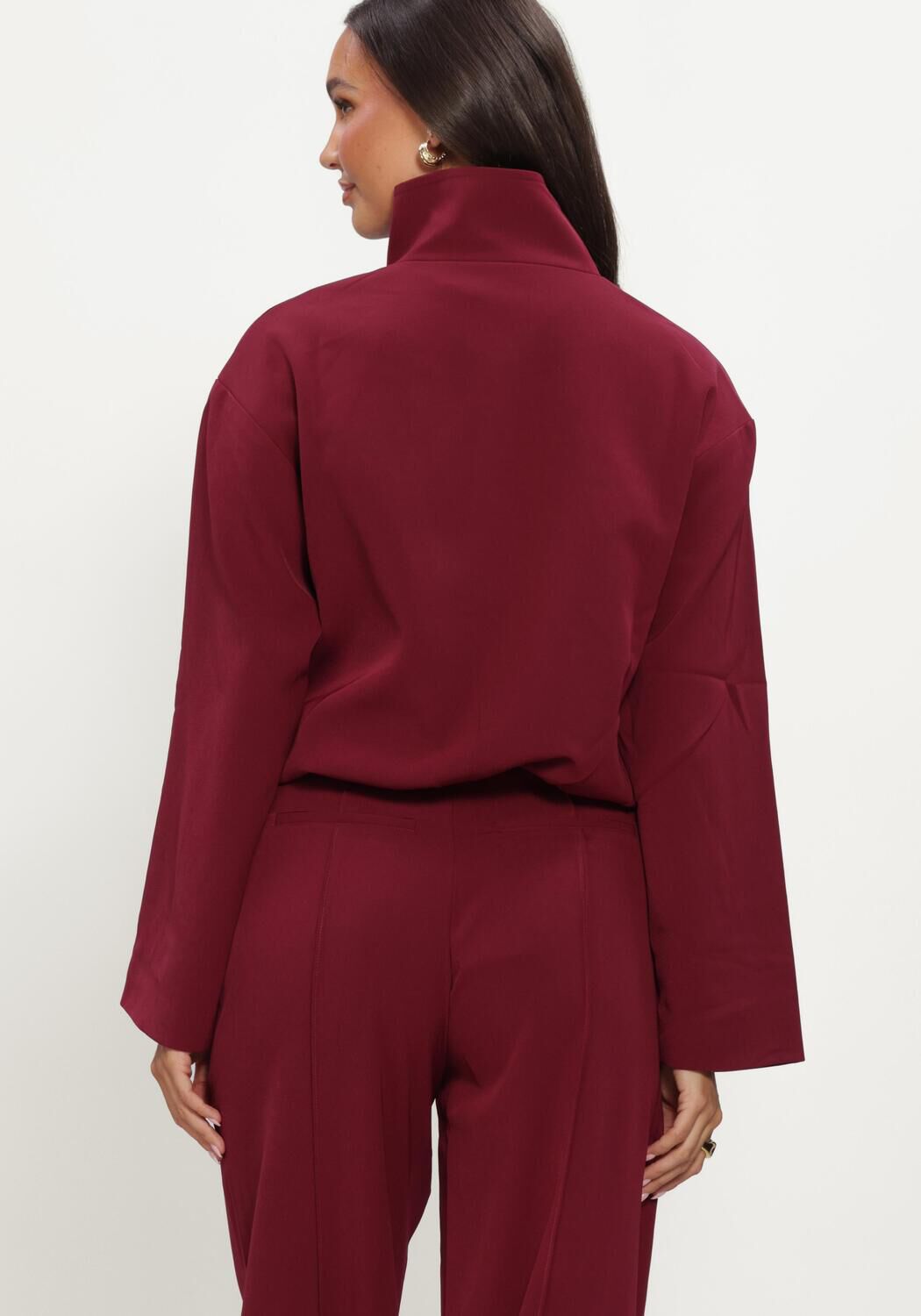 YDENCE Jack JACKET DAVIS Bordeaux - large
