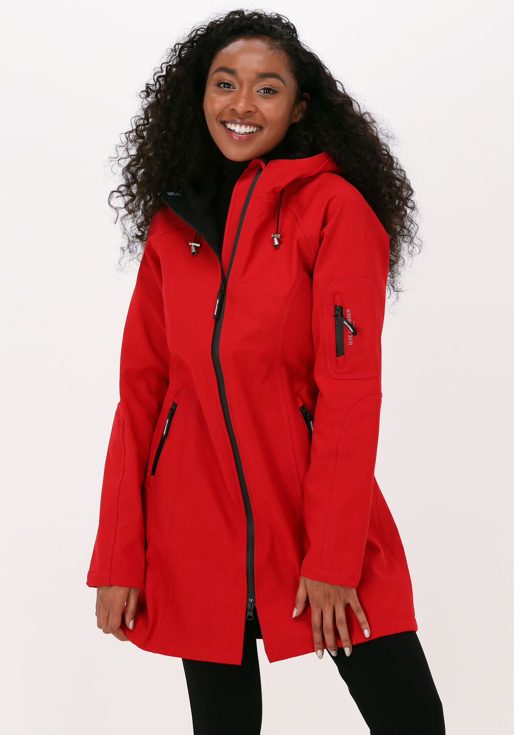Rode regenjas dames outlet