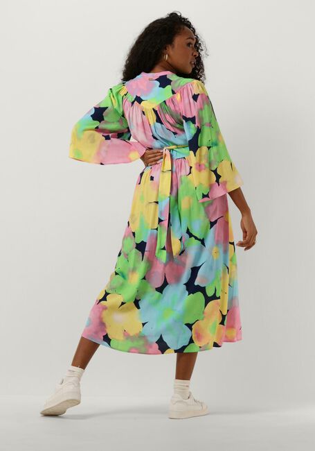 POM AMSTERDAM Robe midi CHERRY BLOSSOM DRESS en multicolore - large