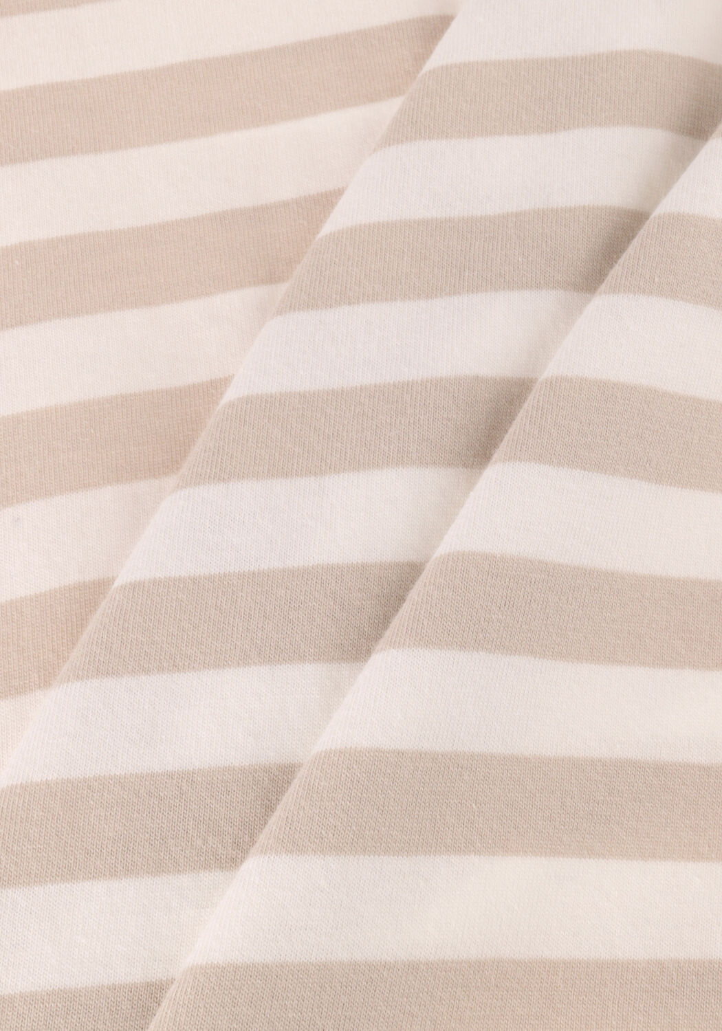 ESM&Eacute; STUDIOS T-shirt SIGNE STRIPED BOXY T-SHIRT - GOTS en beige - large