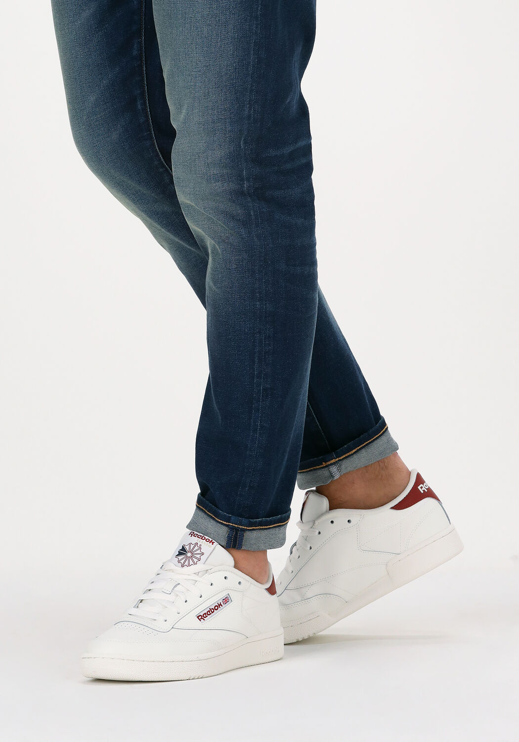 Witte REEBOK Sneakers CLUB C 85 MEN - large