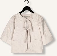 SUMMUM BLOUSE JACQUARD Blouses en taupe SUMMUM BLOUSE JACQUARD Blouses en taupe - medium