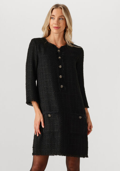Zwarte ANA ALCAZAR Mini jurk DRESS DECO - large