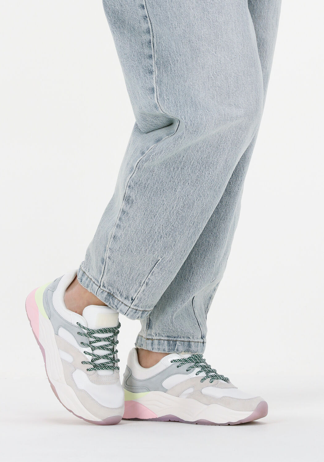 SCOTCH & SODA Baskets basses CELEST en blanc - large