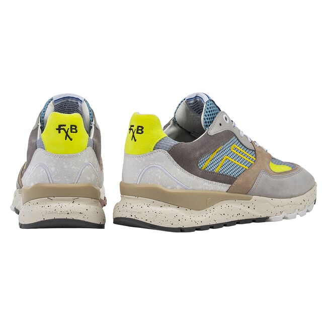 Blauwe FLORIS VAN BOMMEL Sneakers SFM-10243 DE TREENER - large