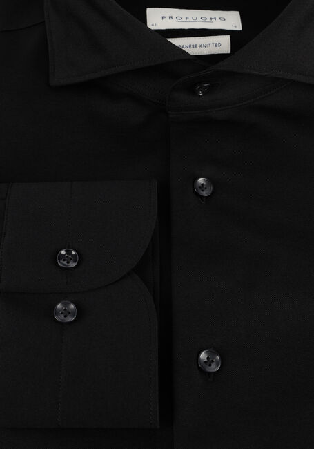 Zwarte PROFUOMO Klassiek overhemd SHIRT X-CUTAWAY JAPANESE KNITTED Zwarte PROFUOMO Klassiek overhemd SHIRT X-CUTAWAY JAPANESE KNITTED - large