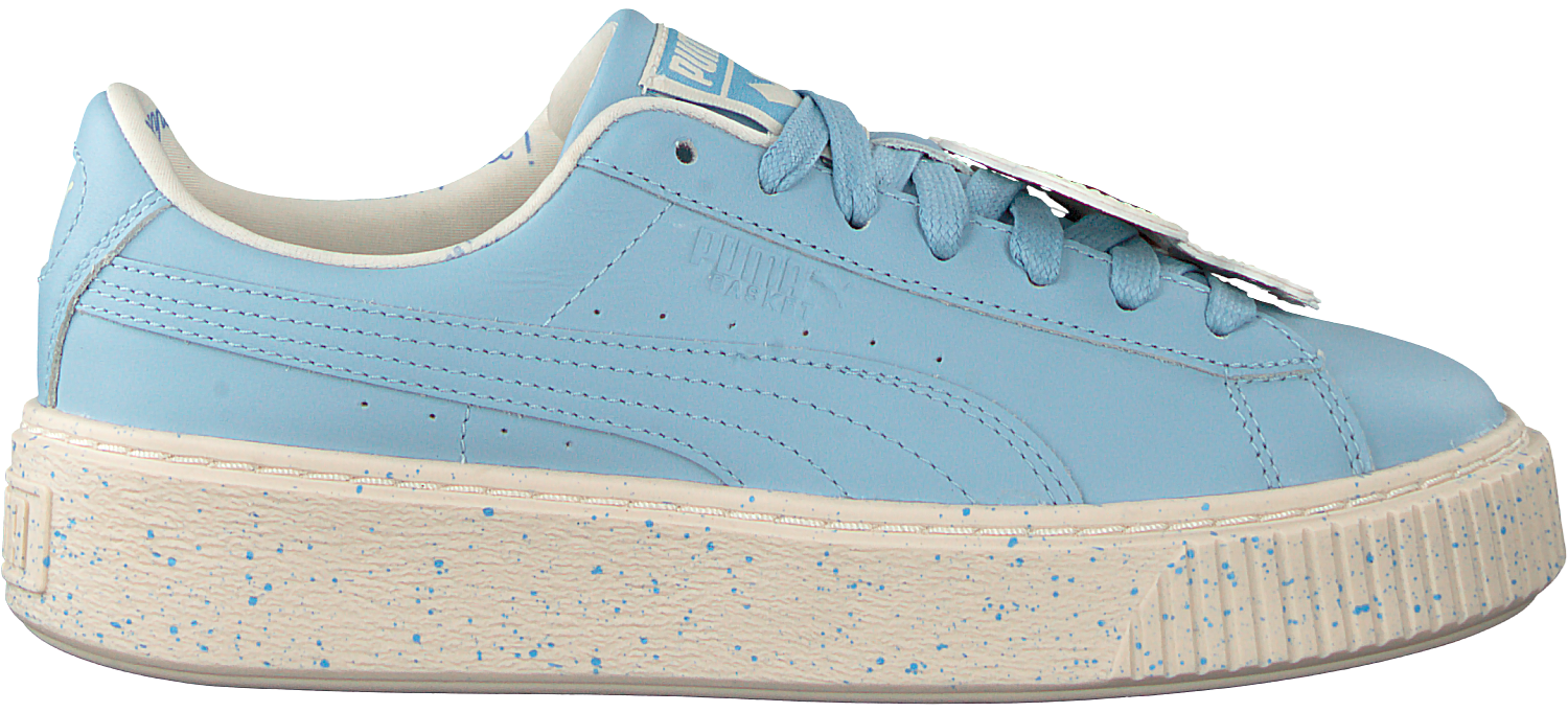puma platform bleu