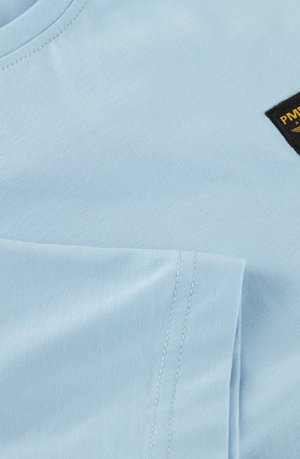 PME LEGEND T-shirt SHORT SLEEVE R-NECK GUYVER TEE Bleu clair - large