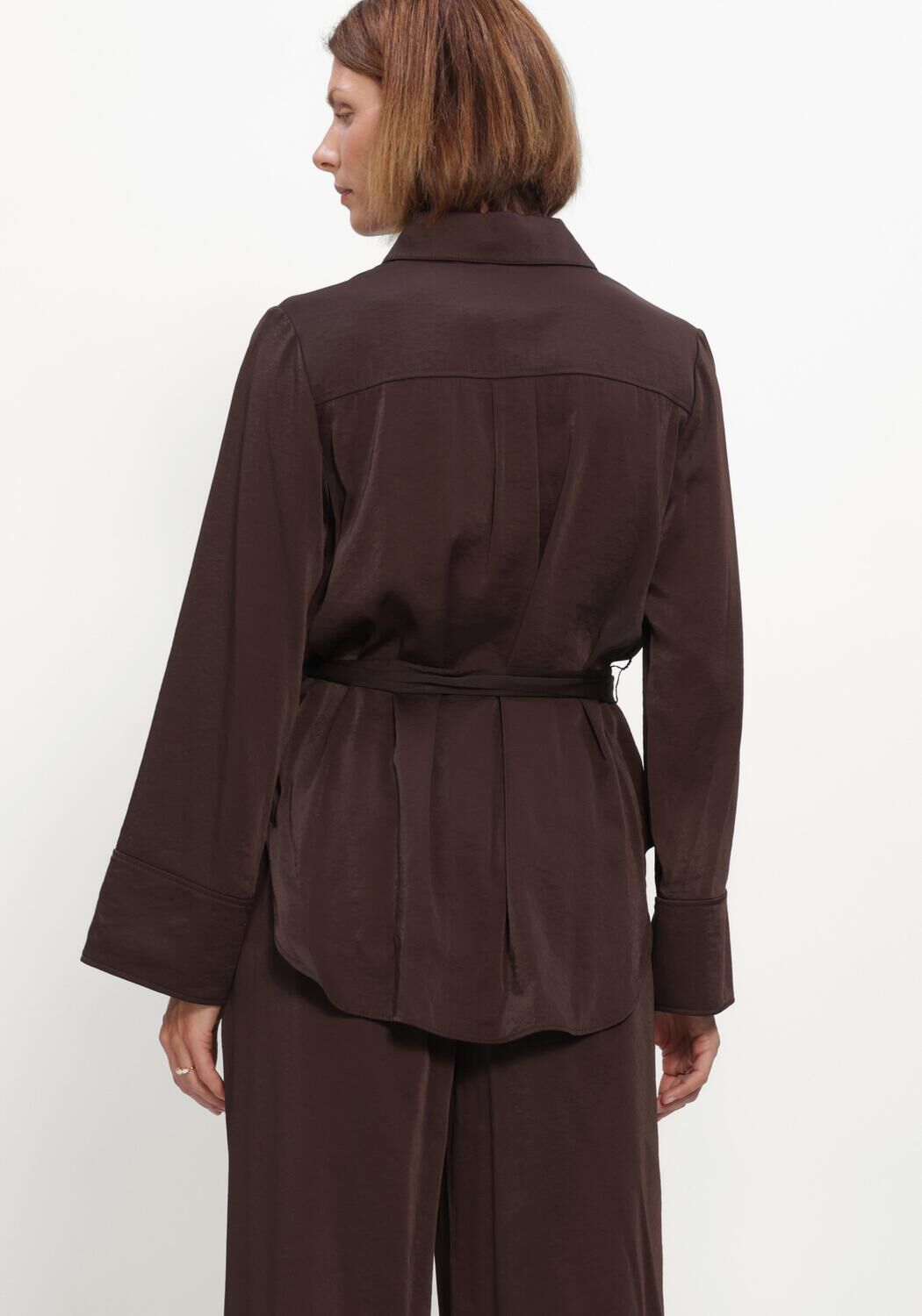 BEAUMONT SANNIE BLOUSE Blouses en marron - large