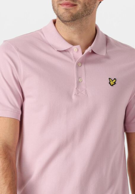 LYLE & SCOTT Polo PLAIN POLO SHIRT Rose clair - large