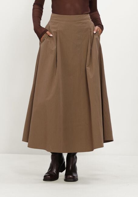 Bruine MINUS Midirok MSROSEA MIDI SKIRT - large