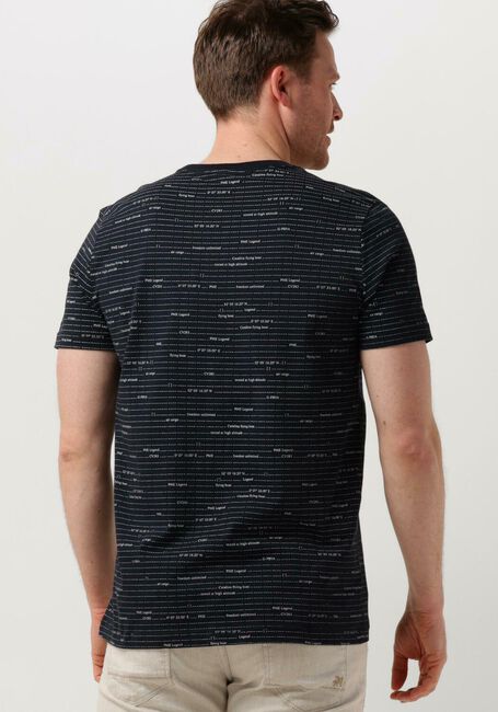 PME LEGEND T-shirt SHORT SLEEVE R-NECK SINGLE JERSEY MELANGE en bleu - large