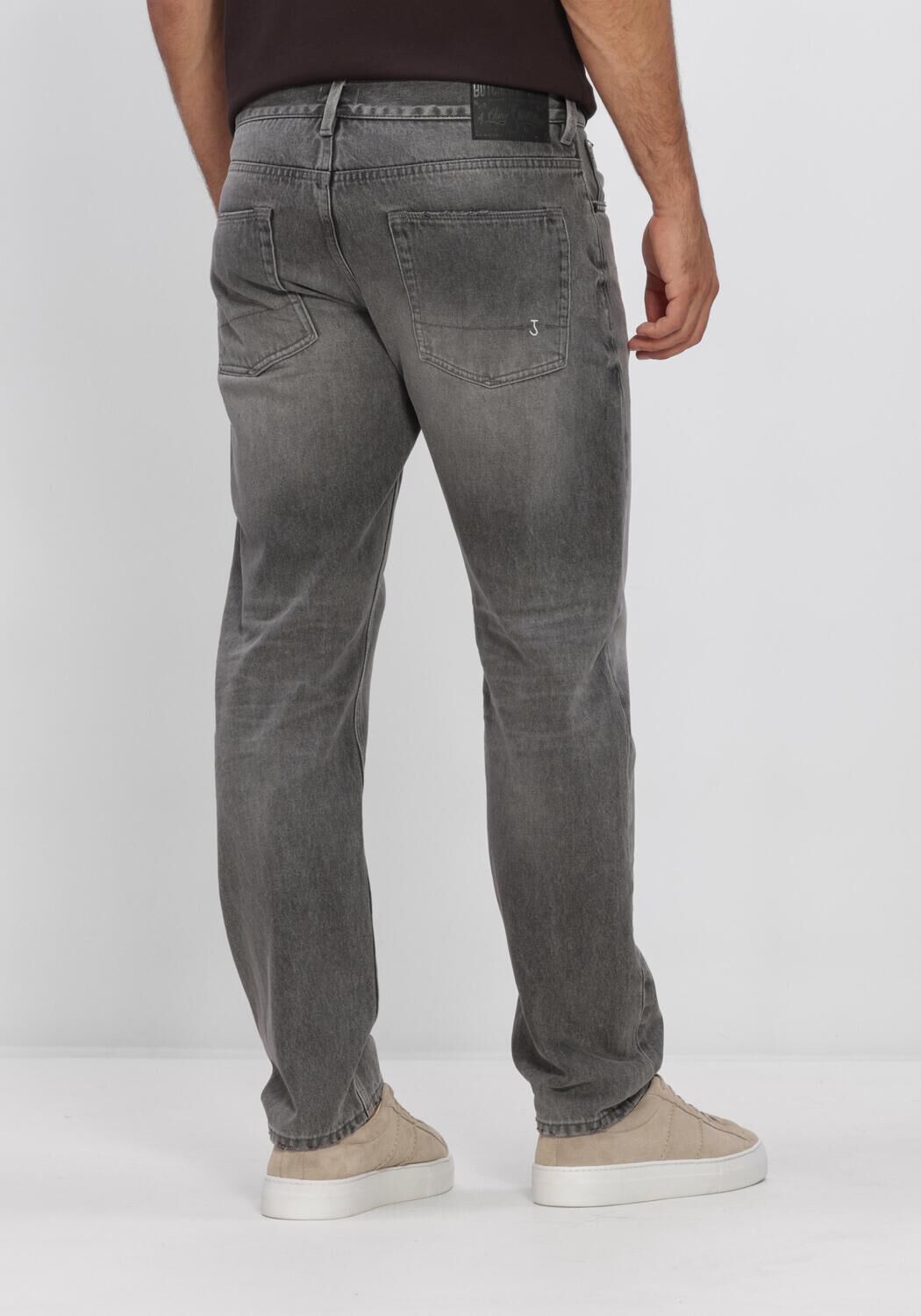 Grijze BUTCHER OF BLUE Straight leg jeans STOCKTON STRAIGHT SMOKE DENIM - large