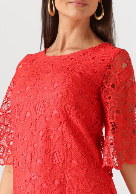 ANA ALCAZAR Robe midi DRESS SLEEVES 041092-3634 en rouge - large