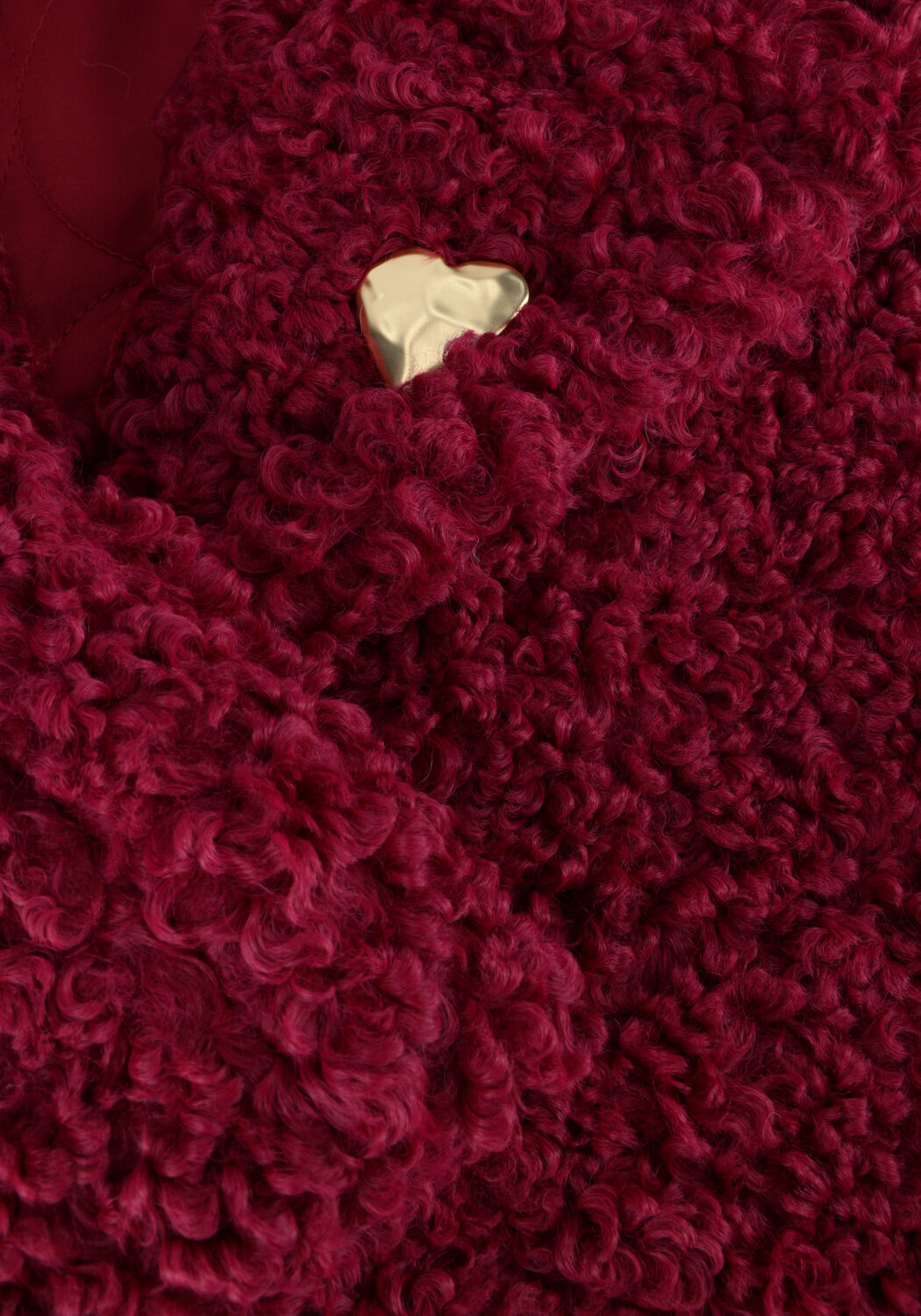 Roze FABIENNE CHAPOT Teddy jas NICOLE COAT - large