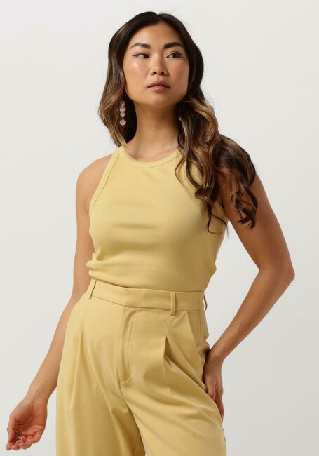 GESTUZ Haut DREW TOP en jaune - large