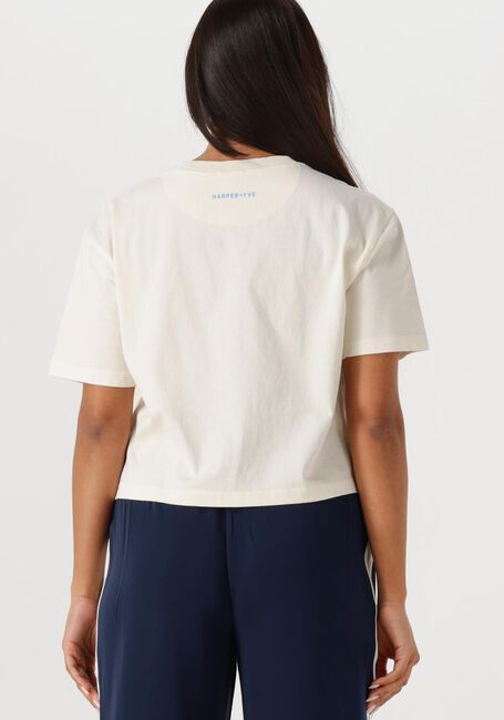 HARPER & YVE T-shirt HOTSTUFF-SS CROPPED Écru - large