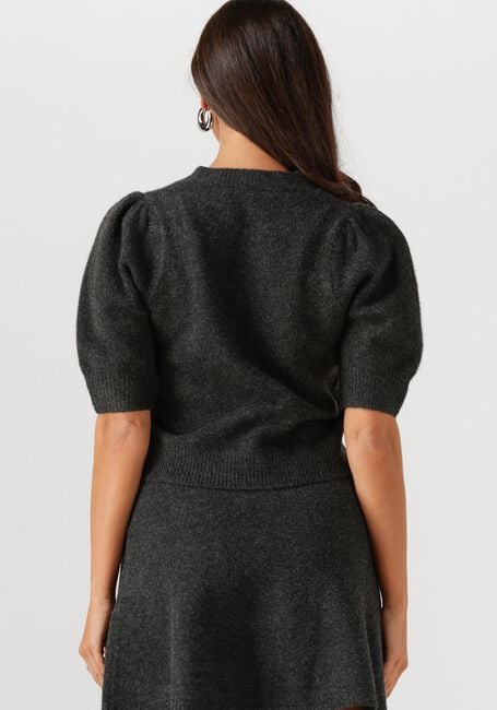 Donkergrijze NEO NOIR Trui TRUDY DECO KNIT CARDIGAN - large