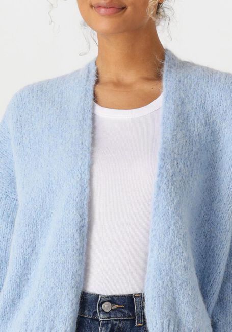 KNIT-TED Gilet BECKY Bleu clair - large