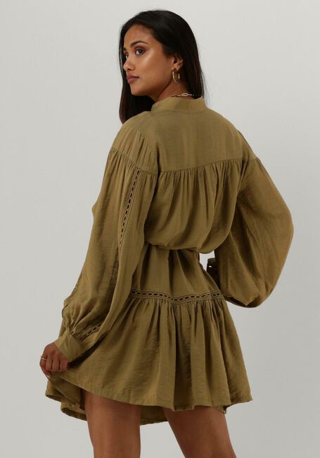 BRUUNS BAZAAR Mini robe ROSEBAY KARLA DRESS Olive - large