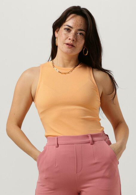 Oranje OBJECT Top JAMIE S/L TANK TOP - large