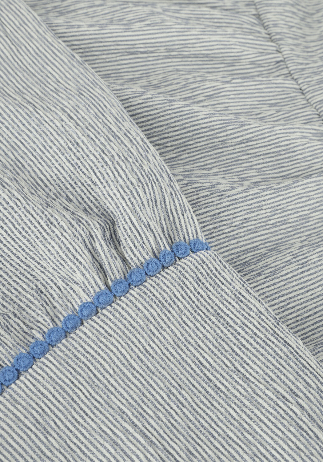 Blauwe LIKE FLO Mini jurk FANCY KNOT AOP DRESS - large