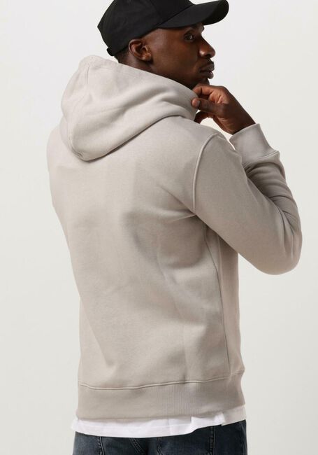 CALVIN KLEIN Pull MONOLOGO HOODIE en gris - large