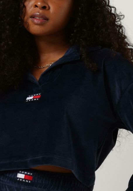 Donkerblauwe TOMMY JEANS T-shirt POLOS - large
