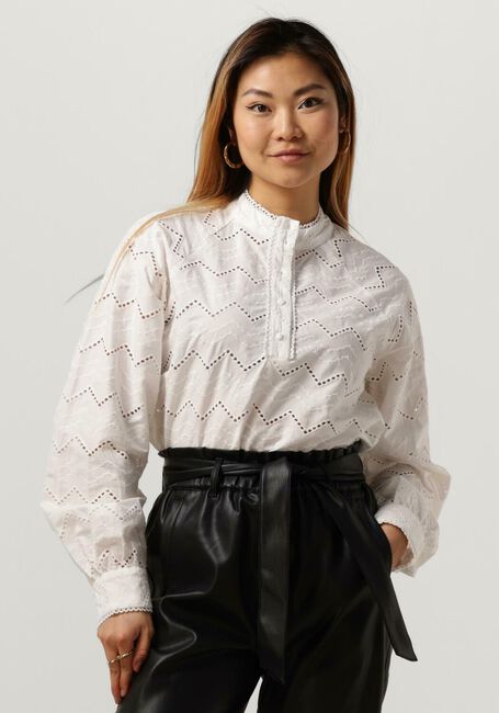 Witte MINUS  MERIAM LONG SLEEVE BLOUSE - large