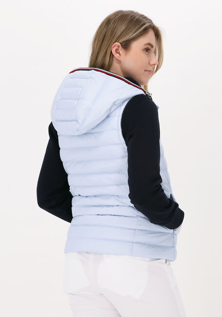 Lichtblauwe TOMMY HILFIGER Bodywarmer TH ESS LW DOWN VEST - large