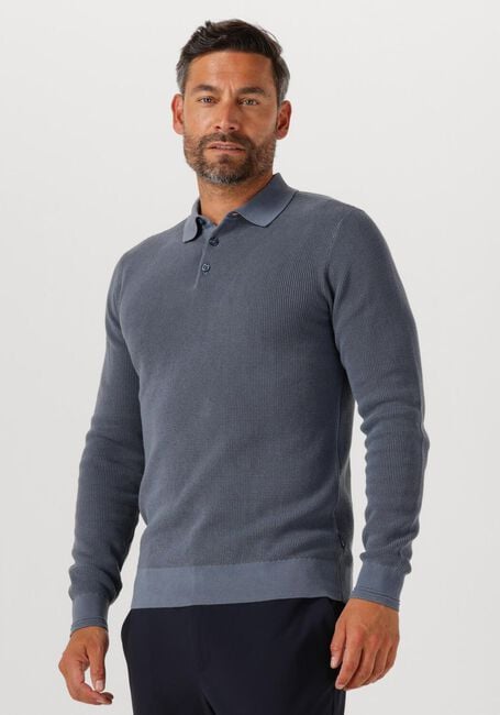 Blauwe SAINT STEVE Trui SANDER S - large