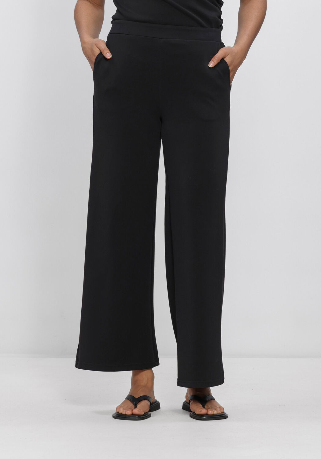 MY ESSENTIAL WARDROBE Pantalon large MWHELLE WIDE PANT en noir - large