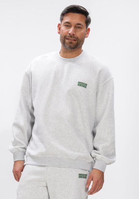 Grijze AMERICAN VINTAGE Sweater BAPTOWN CREW - large