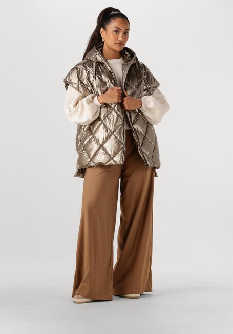 Beige NUKUS Trui AMADORA SWEATER FLOWERSTUDS - large