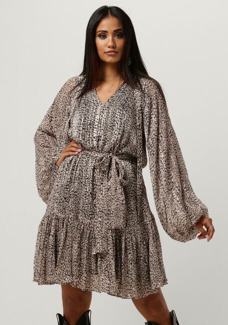 NOTRE-V Mini robe MINI DRESS NV-ARLA en beige - large