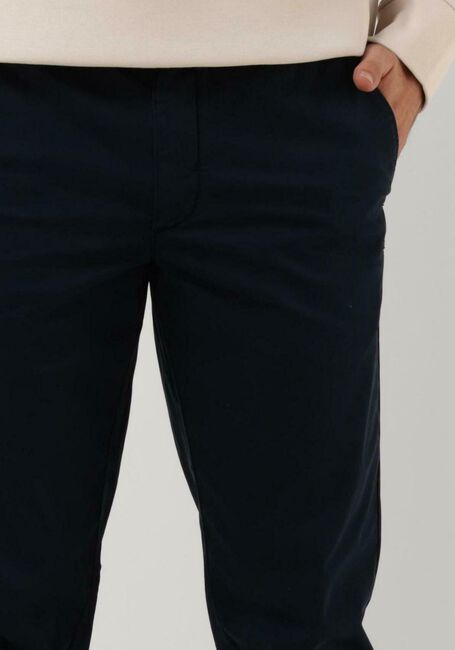 TOMMY HILFIGER Pantalon CHELSEA SATIN GMD Bleu foncé - large