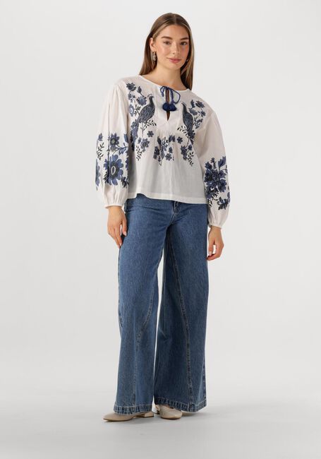 Witte LOLLYS LAUNDRY  ASKARLL BLOUSE - large