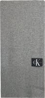Grijze CALVIN KLEIN Sjaal J BASIC MEN KNITTED SCARF - medium