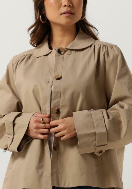 LOLLYS LAUNDRY Trenchcoats VIOLA JACKET Écru - large