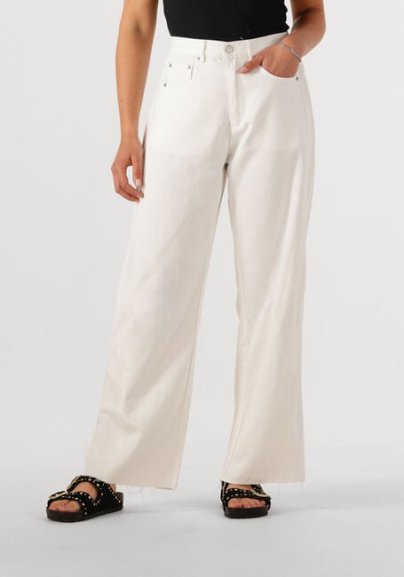 Witte WITHBLACK Wide jeans WBLANNIKA HIGH WAIST PANT - large