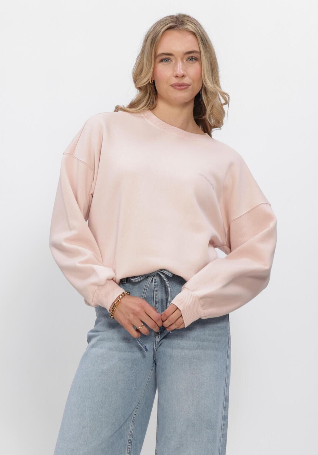 MODSTR&Ouml;M Chandail PAULAMD SWEAT Rose clair - large