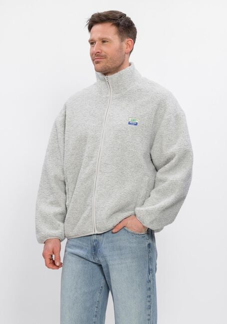 AMERICAN VINTAGE Gilet HOKTOWN ZIP Gris clair - large