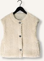 Creme ANOTHER LABEL Gilet MICHELLE JACKET S/L Creme ANOTHER LABEL Gilet MICHELLE JACKET S/L - medium