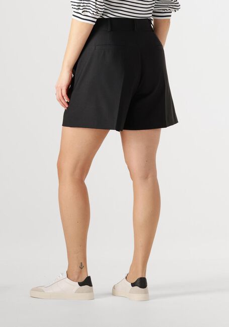 Zwarte JANSEN AMSTERDAM Korte broek MYLENA SHORT WTQ 441 BANDPLEAT - large